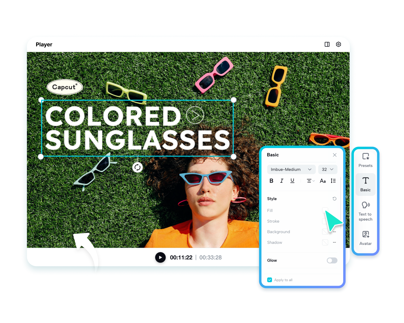 dodawanie podpisów do wideo